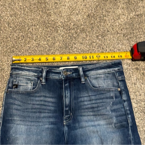 KanCan Royce Ankle Jeans Medium Wash Cuffed Ankle Women’s Size 9/28 - Picture 6 of 8